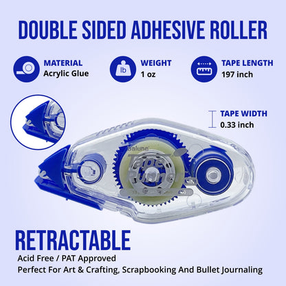 [Balune] Tape Runner Blue, 5m, 5 Count