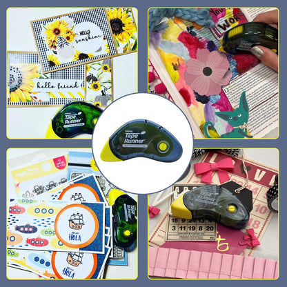[Balune] Tape Runner Yellow, 12m, 5 Count