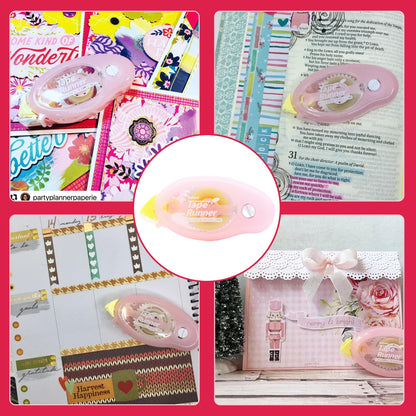 [Balune] Tape Runner Pink, 8m, 5 Count