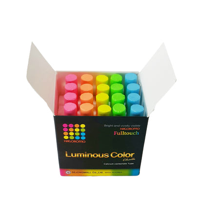[Hagoromo] Fulltouch Luminous Chalk, 5Colors, 20 Count