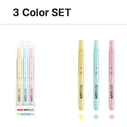 [Morris] Just Click Highlighters S. Mild, 3 Colors