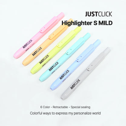[Morris] Just Click Highlighters S. Mild, 12 Count