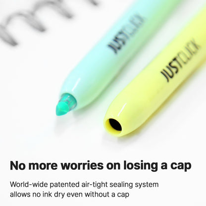 [Morris] Just Click Highlighters S. Mild, 3 Colors