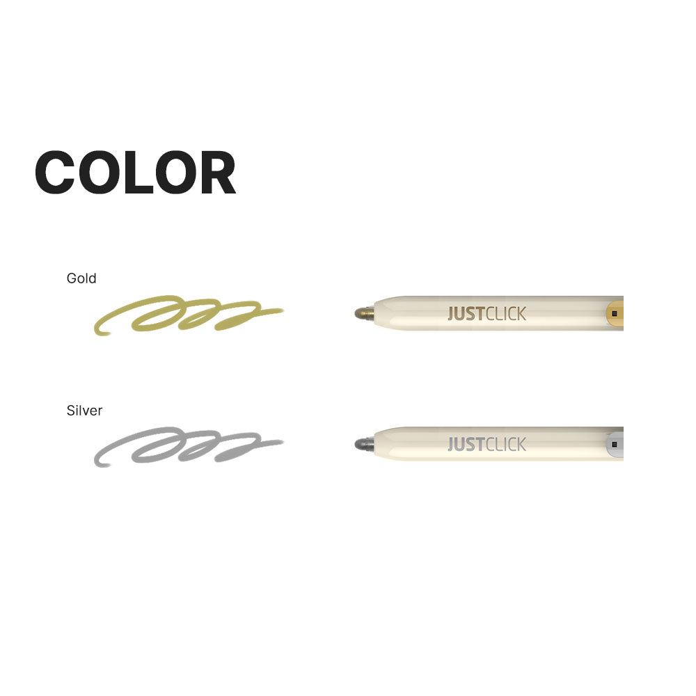 [Morris] Just Click Metallic Markers S, 12 Count