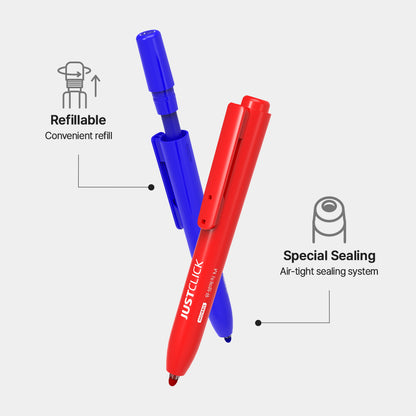[Morris] Just Click Permanent Markers M, 3 Colors