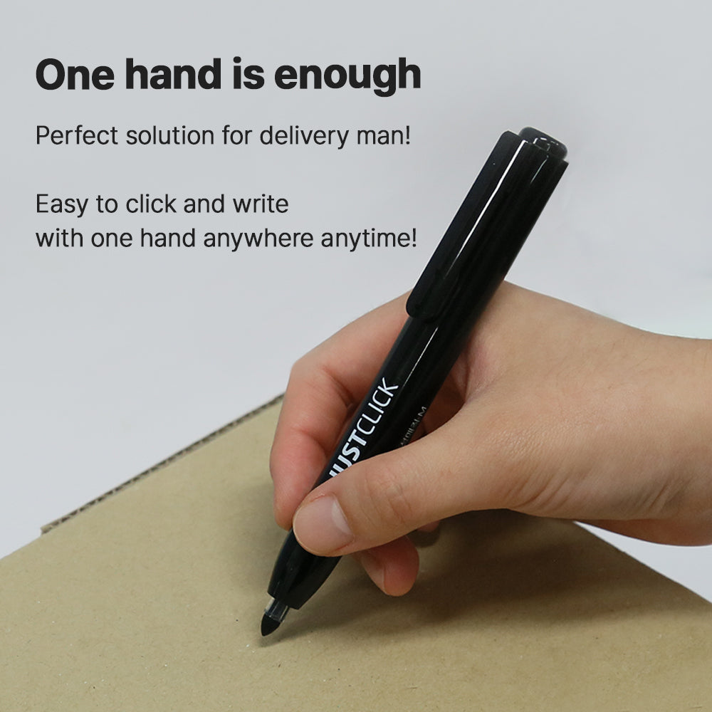 [Morris] Just Click Permanent Markers M, 12 Count