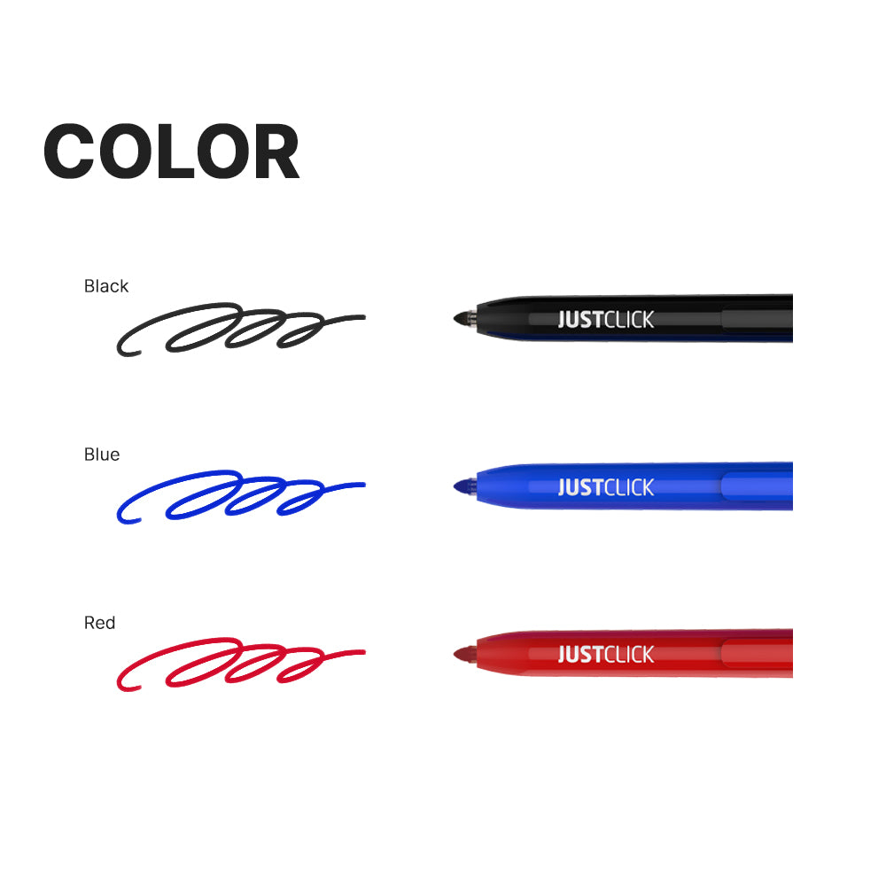 [Morris] Just Click Permanent Markers M, 3 Colors