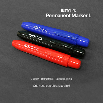 [Morris] Just Click Permanent Markers L, 12 Count