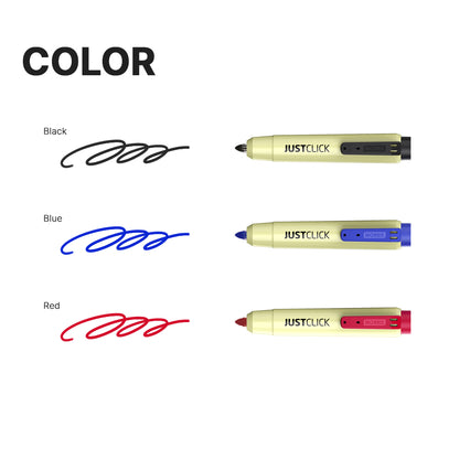 [Morris] Just Click Permanent Markers M2, 12 Count