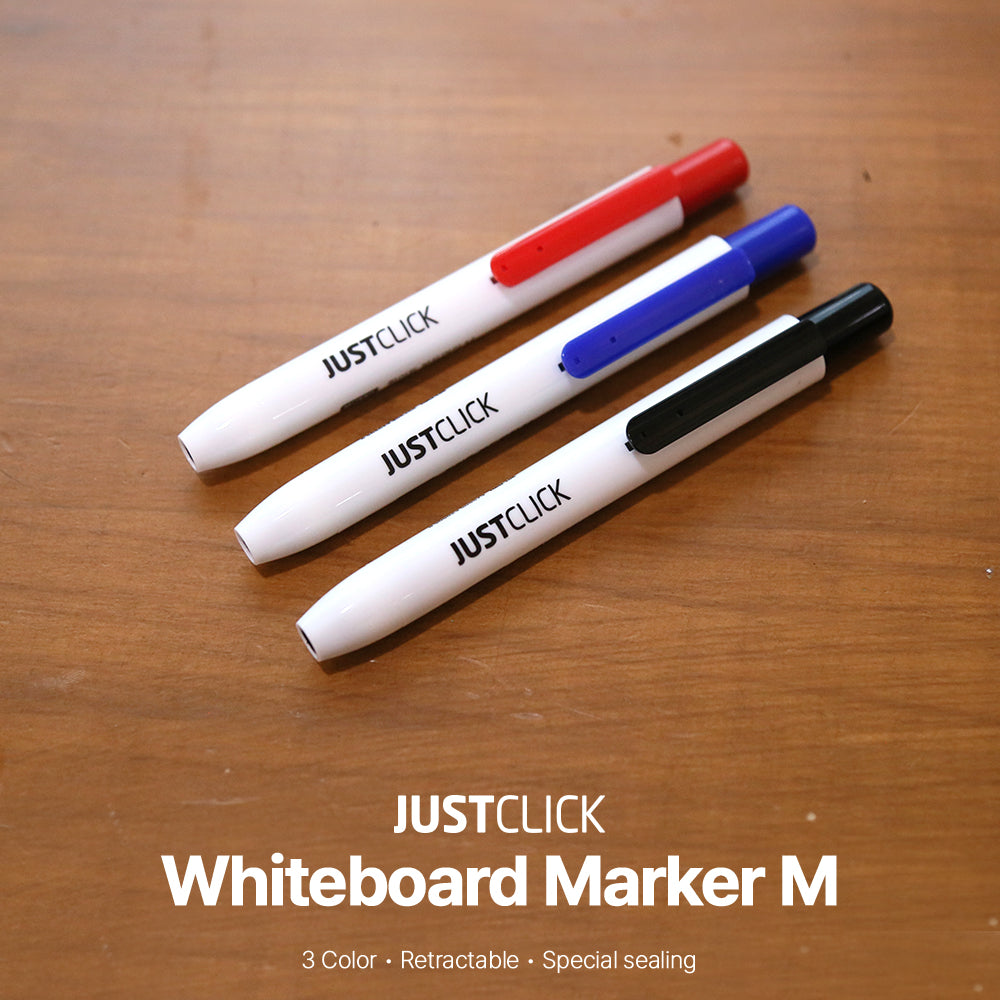 [Morris] Just Click Whiteboard Markers M, 12 Count