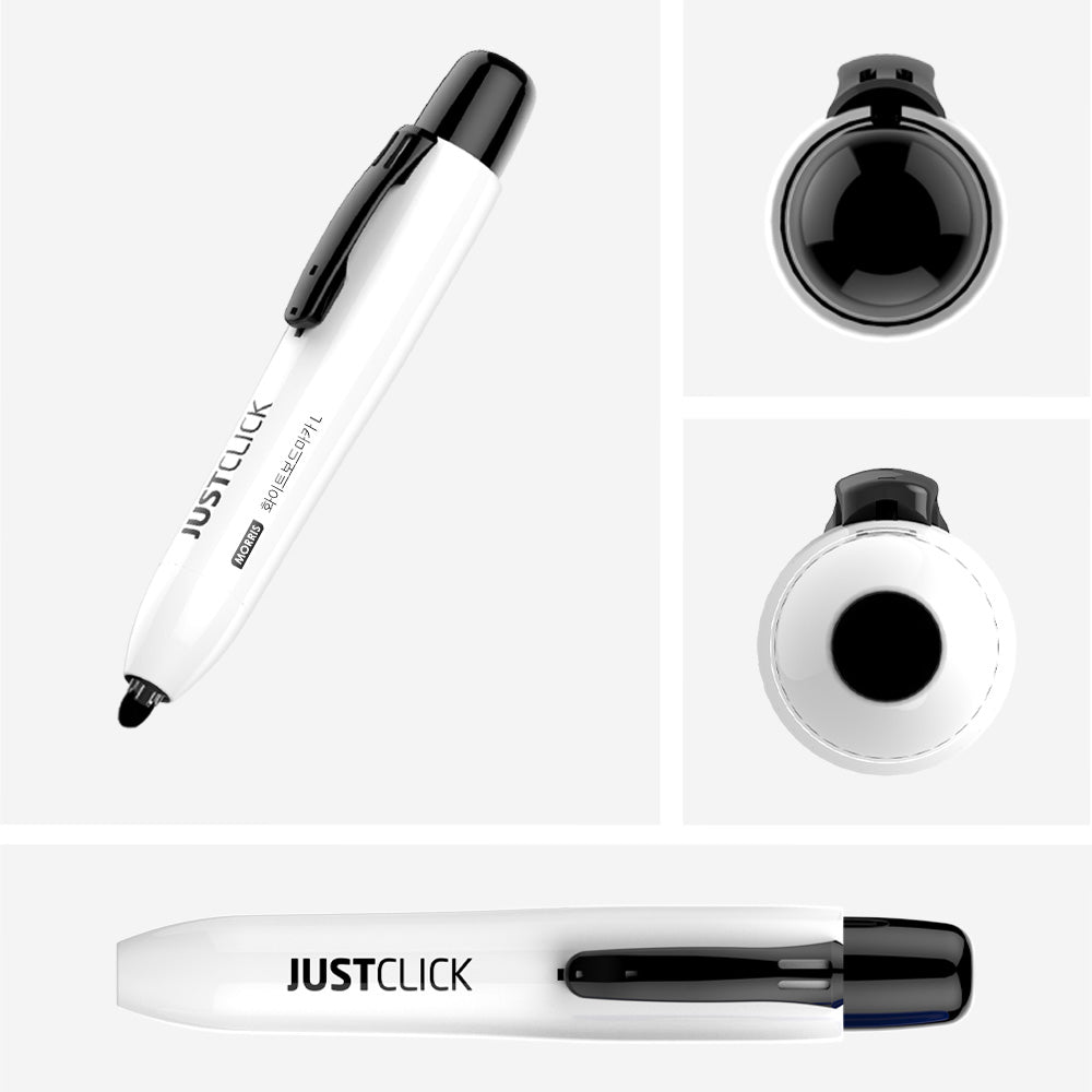 [Morris] Just Click Whiteboard Markers L, 12 Count