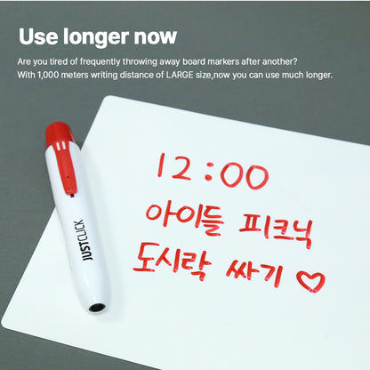 [Morris] Just Click Whiteboard Markers L, 12 Count